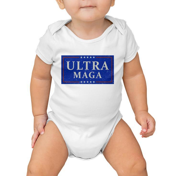 Ultra Maga Anti Joe Biden Ultra Maga  Baby Onesie