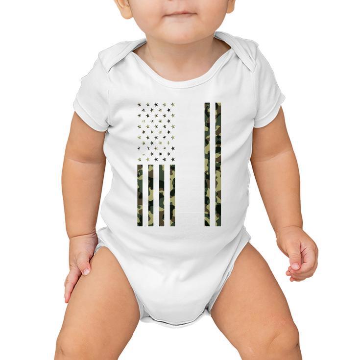 Va Nurse Army Usa Flag Baby Onesie