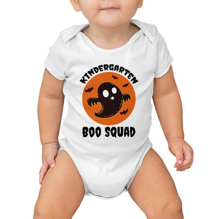 Kindergarten Boo Squad Halloween Teacher Student Gift Ideas Cute Gift Baby Onesie