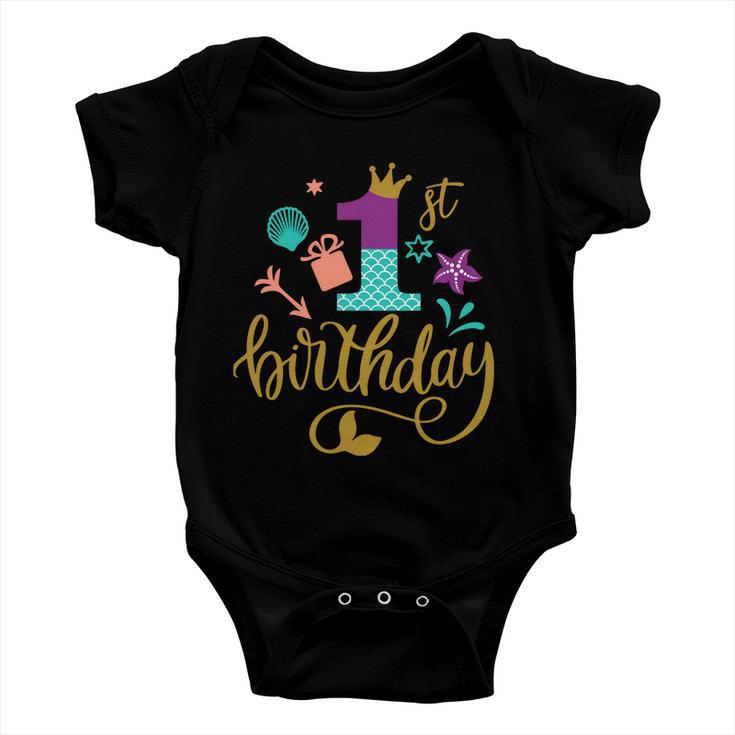 1St Birthday Cute Baby Onesie