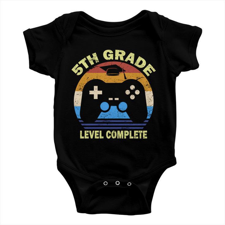 5Th Level Complete School Graduation Tshirt Baby Onesie