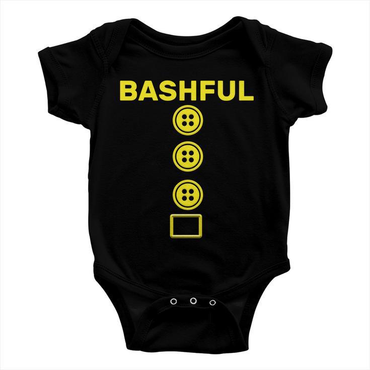 Bashful Dwarf Halloween Costume Tshirt Baby Onesie