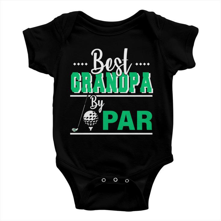 Best Grandpa By Par Tshirt Baby Onesie