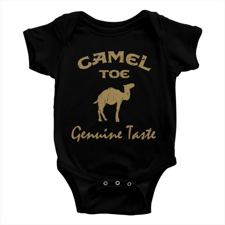 Camel Toe Genuine Taste Funny Baby Onesie