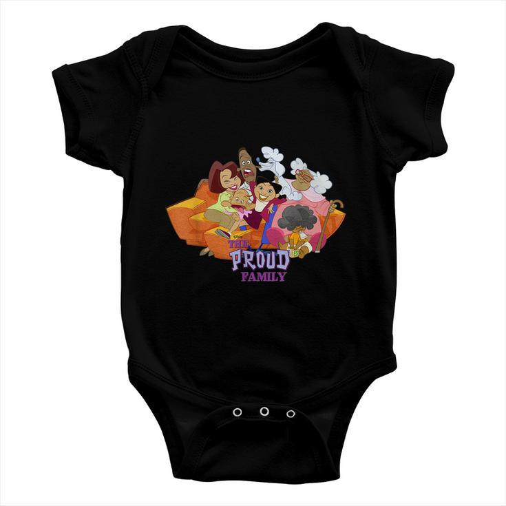 Channel The Proud Family Characters Baby Onesie