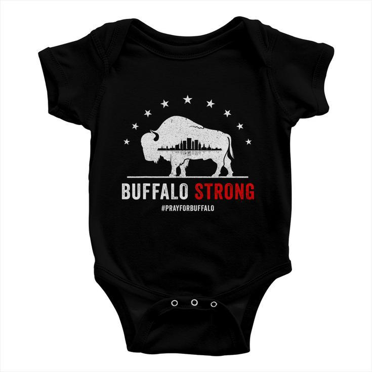 Choose Love Buffalo Strong Pray For Buffalo Tshirt Baby Onesie