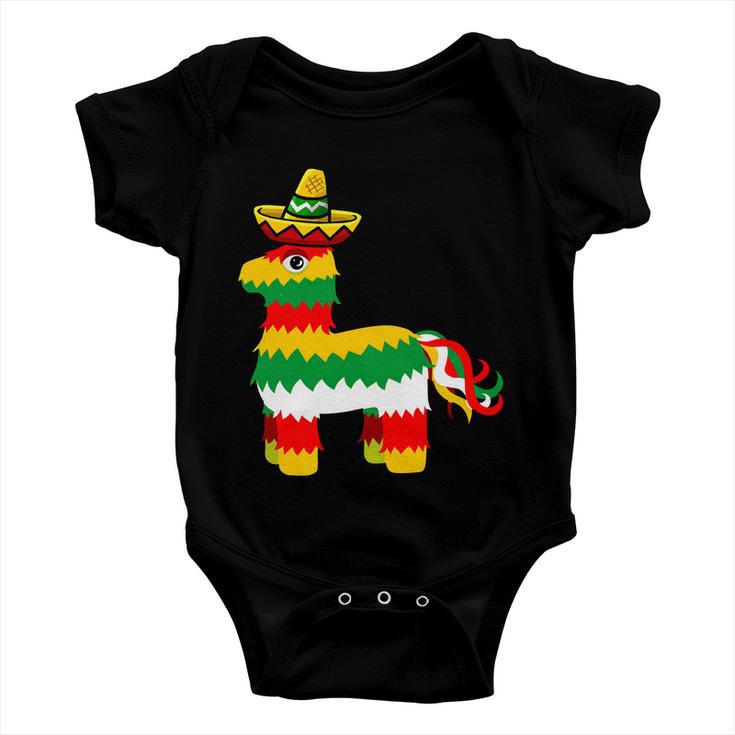 Cinco De Mayo Party Pinata Fiesta Sombrero Tshirt Baby Onesie