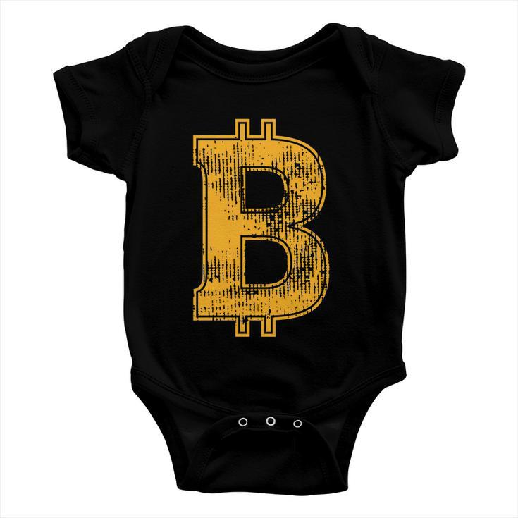 Cryptocurrency Funny Bitcoin B S V G Shirt Baby Onesie