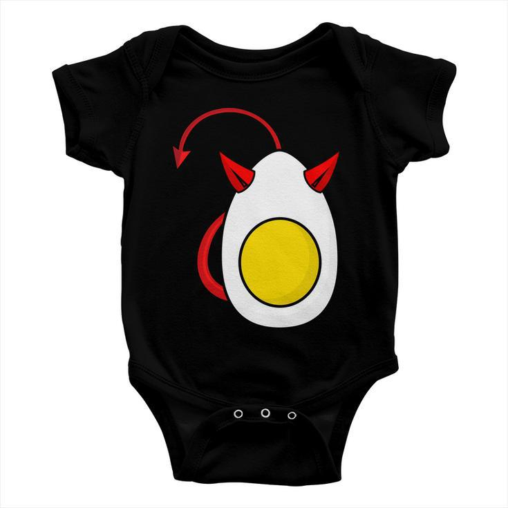 Deviled Egg Funny Halloween Costume Baby Onesie