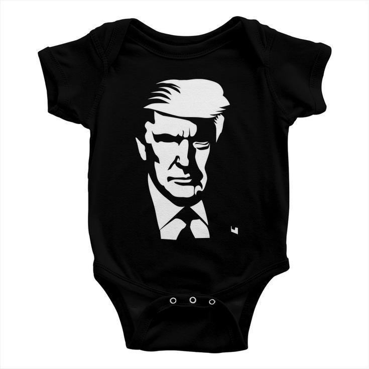 Donald Trump Silhouette Tshirt Baby Onesie