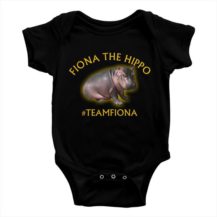 Fiona The Hippo Teamfiona Photo Baby Onesie