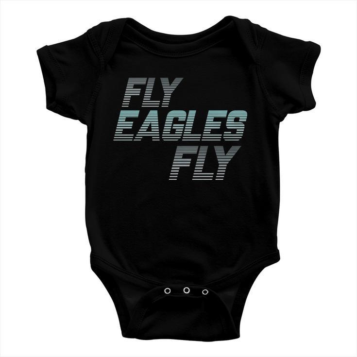 Fly Eagles Fly Fan Logo Tshirt Baby Onesie