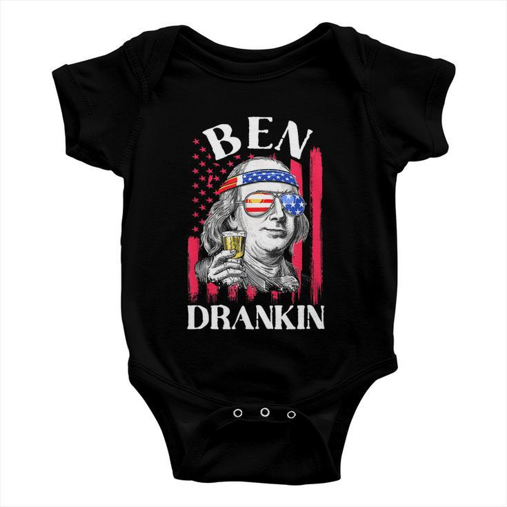 Funny 4Th Of July American Men Patriotic Fourth Baby Onesie