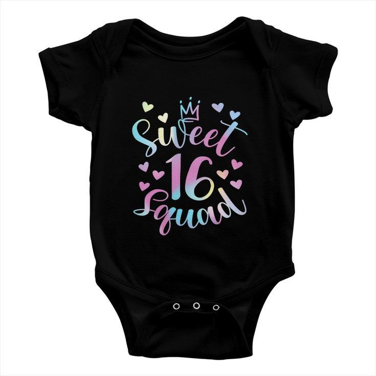 Funny Sixteenth Birthday Party Baby Onesie