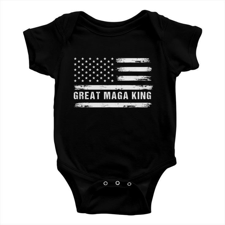 Great Maga King Pro Trump 2024 Meaningful Gift Baby Onesie