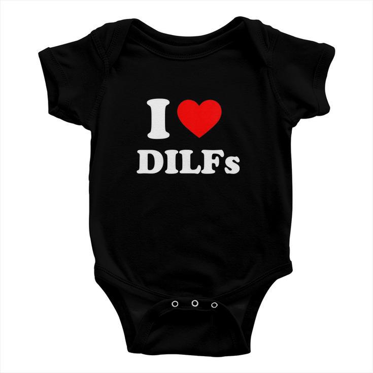 I Love Dilfs V2 Baby Onesie