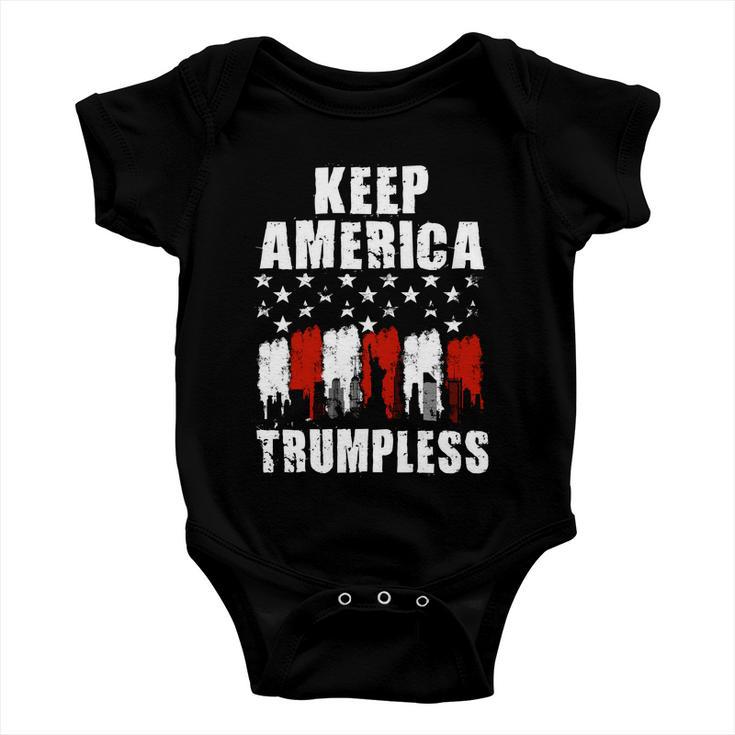 Keep America Trumpless Anti Donald Trump Baby Onesie