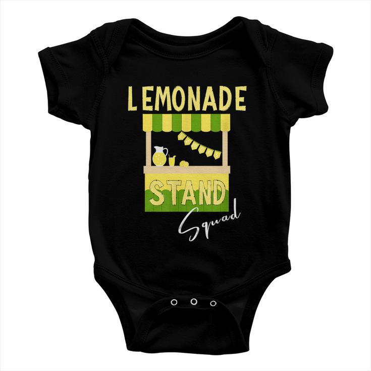 Lemonade Stand Squad Lemon Juice Drink Lover Baby Onesie