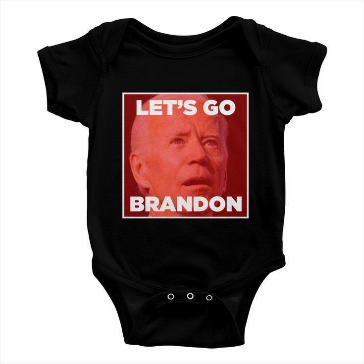 Lets Go Brandon Joe Apparel Tshirt Baby Onesie