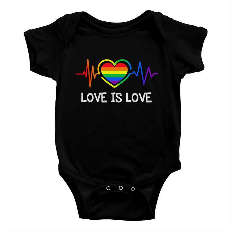 Love Is Love Gay Pride Baby Onesie