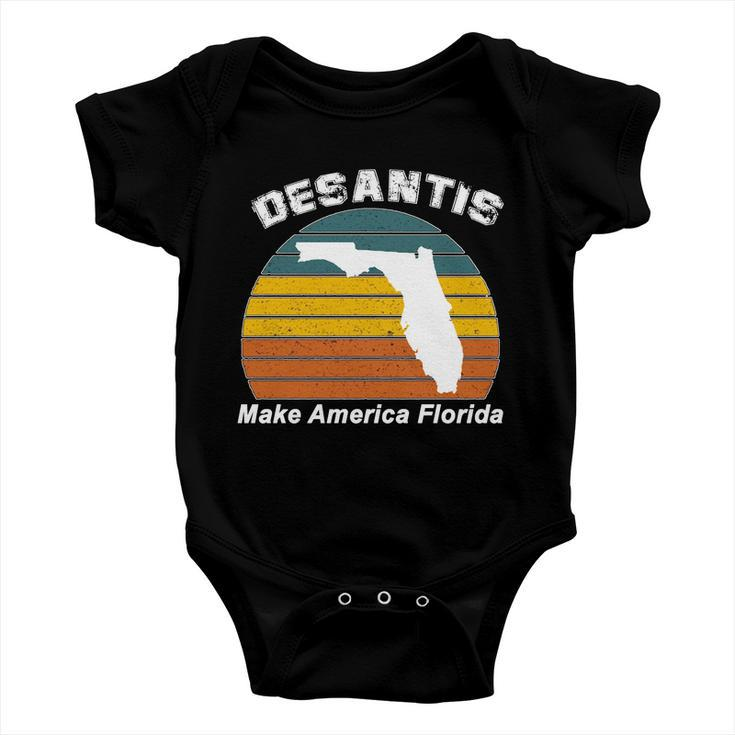 Make America Florida Desantis 2024 Election Baby Onesie