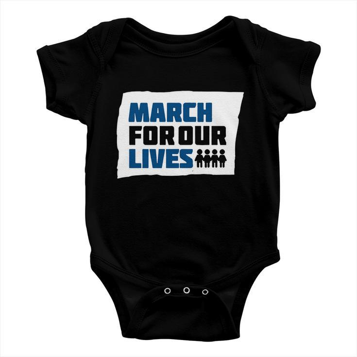 March For Our Lives Tshirt Baby Onesie