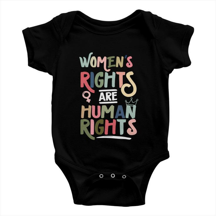 Mind Your Uterus Feminist Womens Rights Are Human Rights Baby Onesie