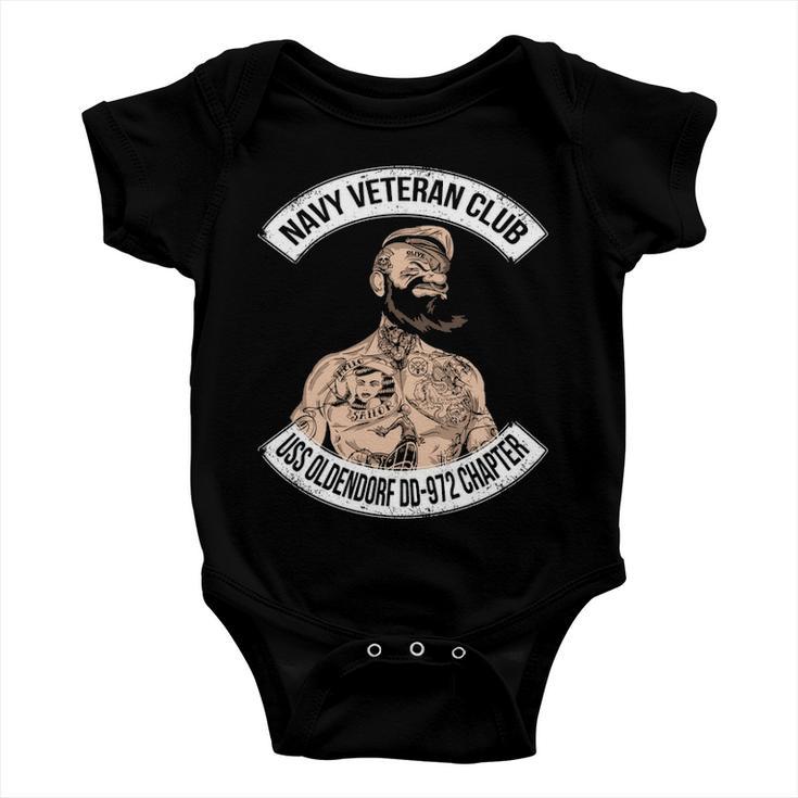 Navy Uss Oldendorf Dd Baby Onesie