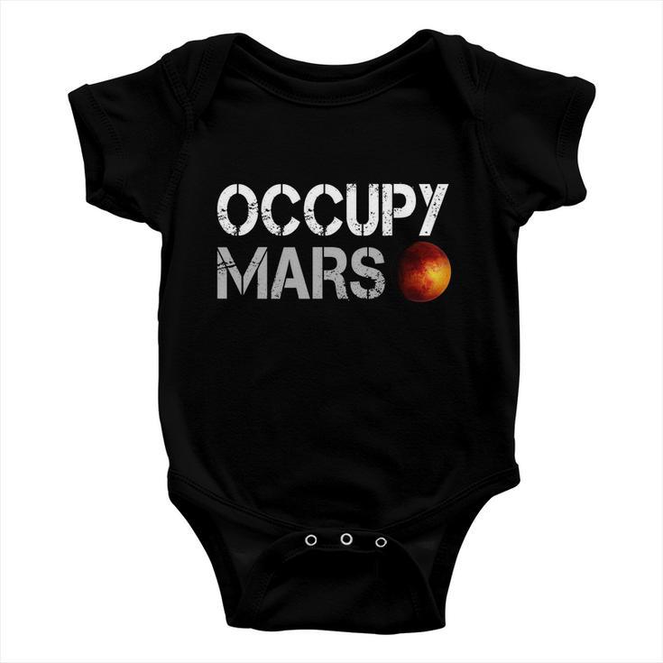 Occupy Mars V2 Baby Onesie