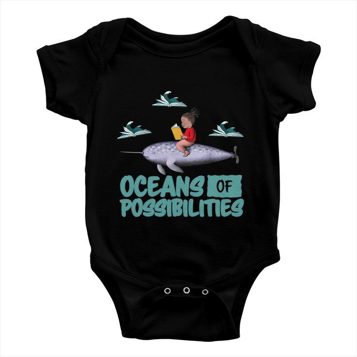 Oceans Of Possibilities Summer Reading 2022 Librarian Baby Onesie