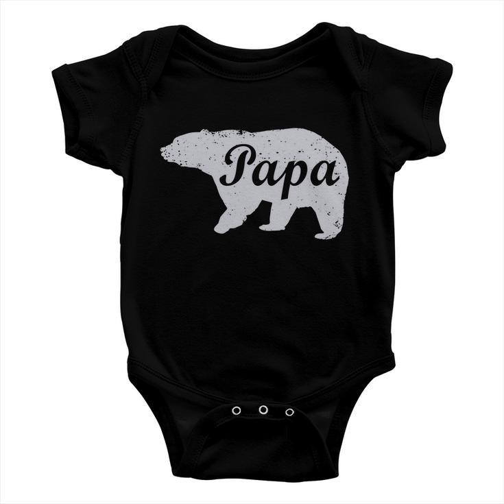 Papa Bear Tshirt V2 Baby Onesie