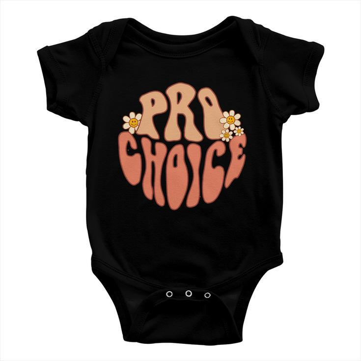 Pro Choice Floral Baby Onesie