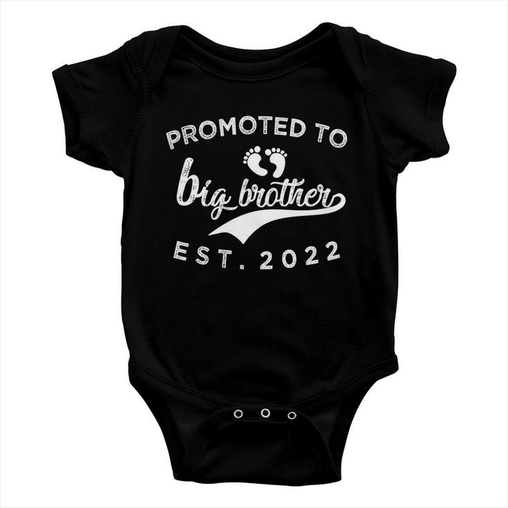 Promoted To Big Brother Baby Onesie