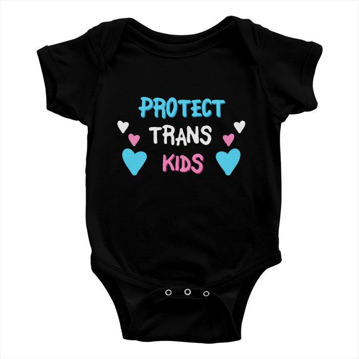 Protect Trans Kids Transgender Pride Month Baby Onesie