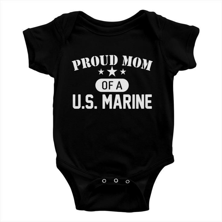 Proud Mom Of A US Marine Mothers Day Baby Onesie