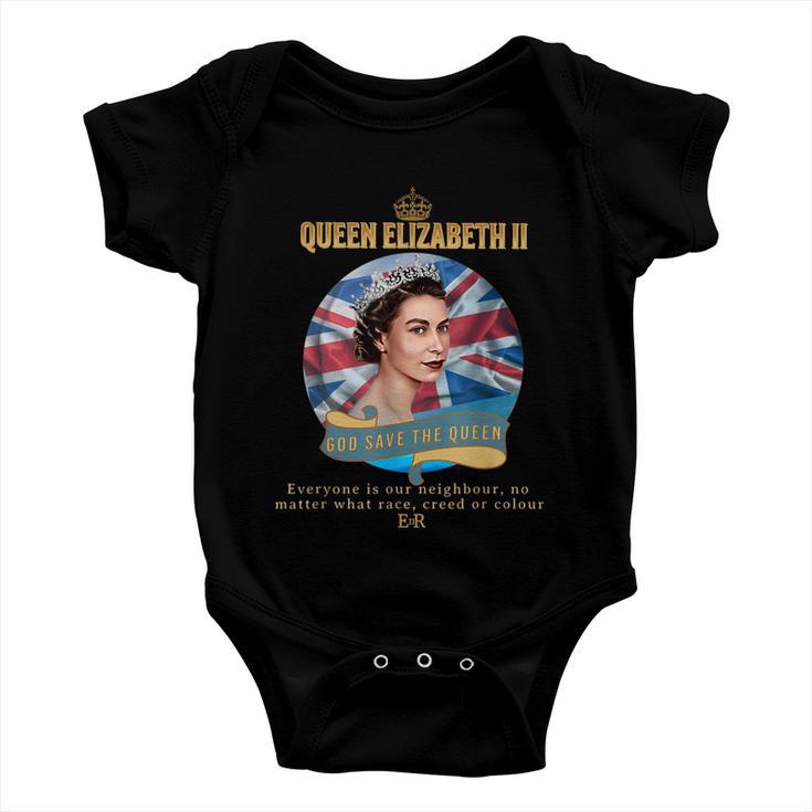 Queens Platinum Jubilee Celebration Baby Onesie