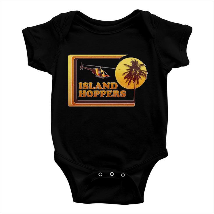 Retro Island Hoppers Tshirt Baby Onesie