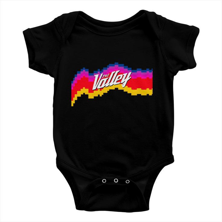 Retro Logo The Valley Phoenix Basketball Baby Onesie