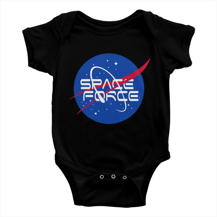 Space Force Usa United States Logo Baby Onesie
