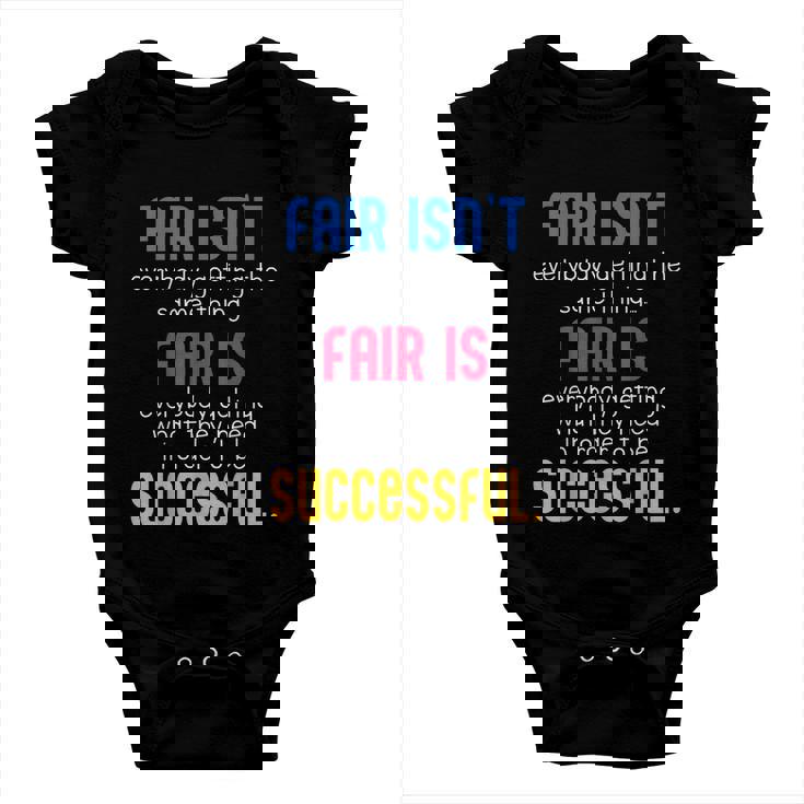 Special Education Teacher Fair Is School Sped Teacher Baby Onesie