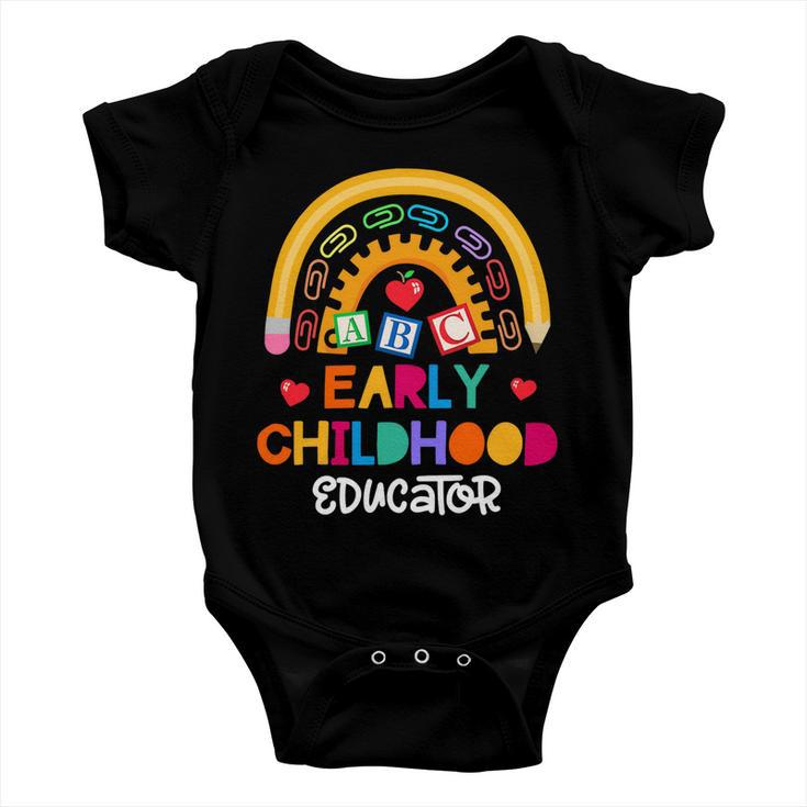 Teacher Early Childhood Educator Preschool Head Start Crew Baby Onesie