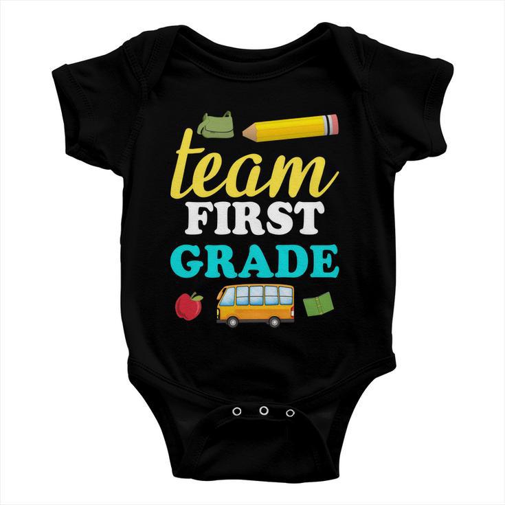 Team First Grade V2 Baby Onesie