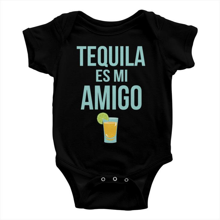 Tequila Es Mi Amigo Cinco De Mayo Tshirt Baby Onesie