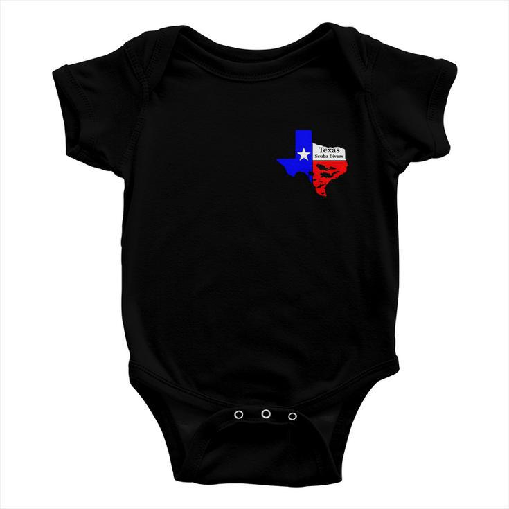 Texas Scuba Diver Tshirt Baby Onesie
