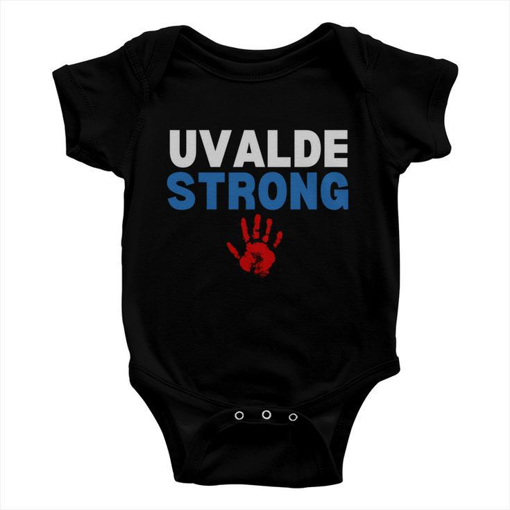 Texas Uvalde Strong Pray For Uvalde Robb Elementary Tshirt Baby Onesie