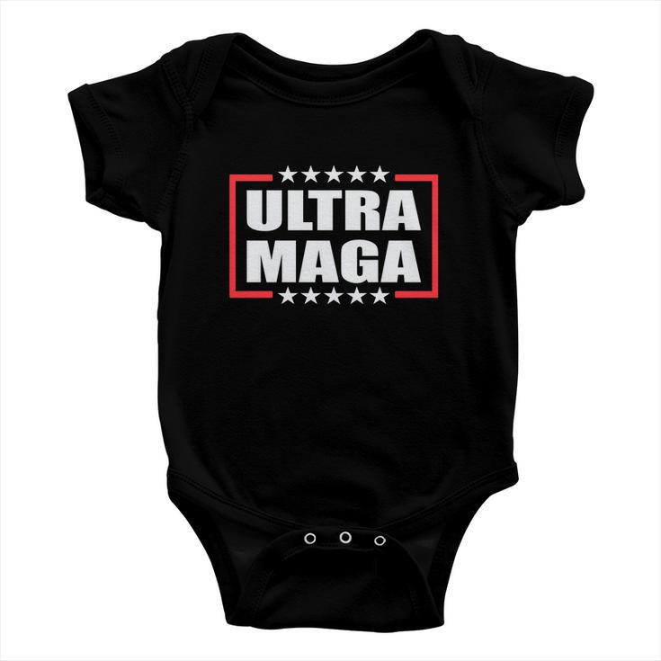 Ultra Maga 2024 Pro Trump Tshirt Baby Onesie