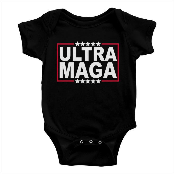 Ultra Maga Donald Trump Tshirt V2 Baby Onesie
