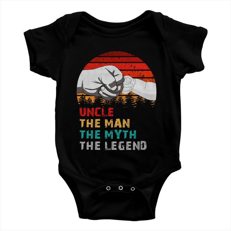 Uncle The Man The Myth The Legend Baby Onesie