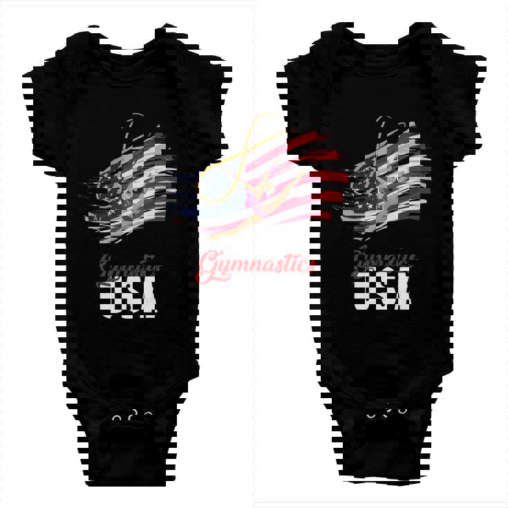 Usa Olympics Gymnastics Team Baby Onesie