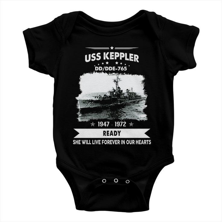 Uss Keppler Dd 765 Dde Baby Onesie